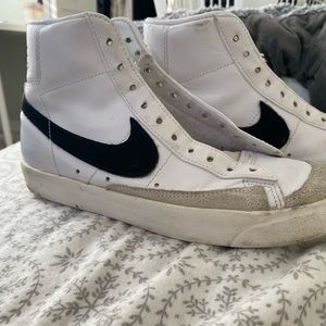 Lightly worn Nike high top blazers